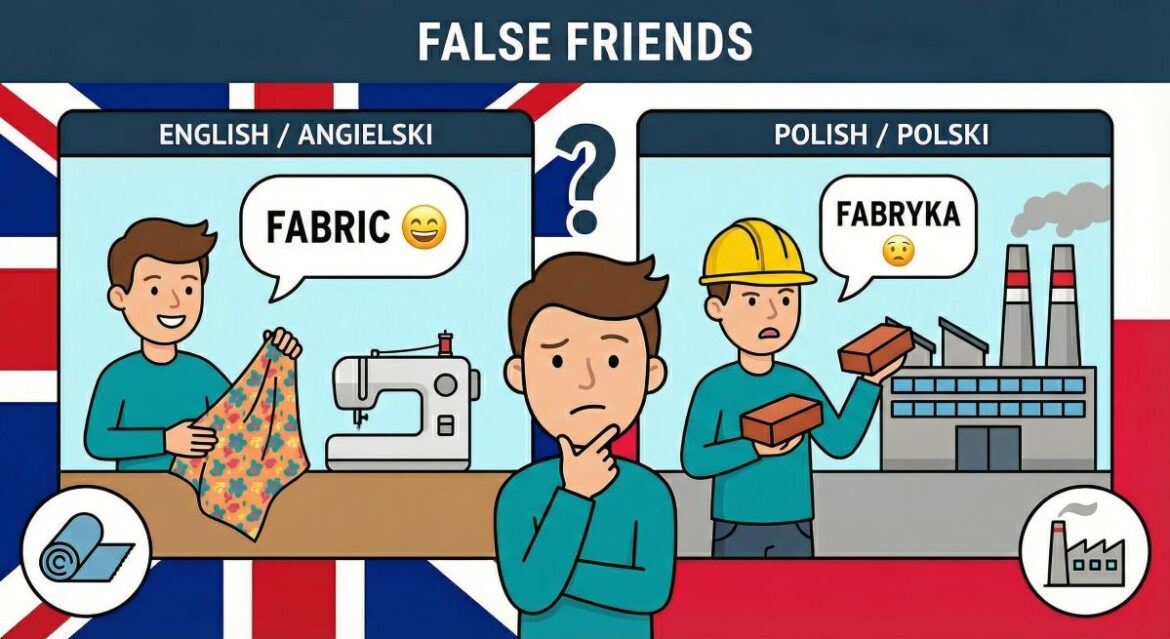 false frienda miedzy polskim a anaigleskim