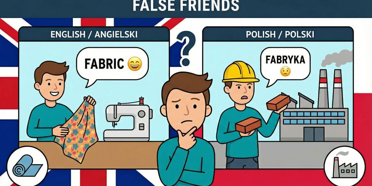 false frienda miedzy polskim a anaigleskim