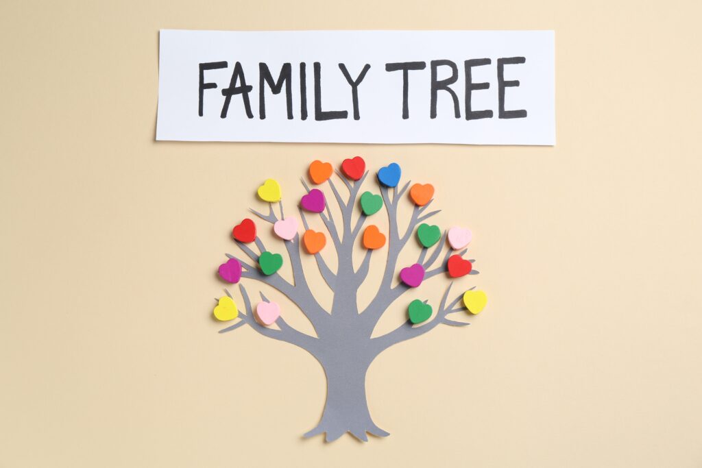 Drzewo genealogiczne family tree